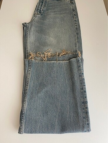 34 Beden mavi Renk Zara jean