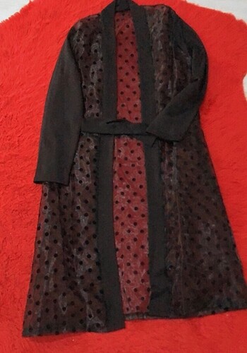 Vintage Love Puantiyeli kimono