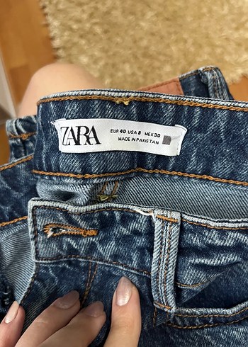 Zara Zara Slim Fit Kot Pantolon