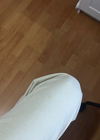 m Beden ten rengi Renk Bej Kadın Bol Kesim Midi Boyfriend Pantolon