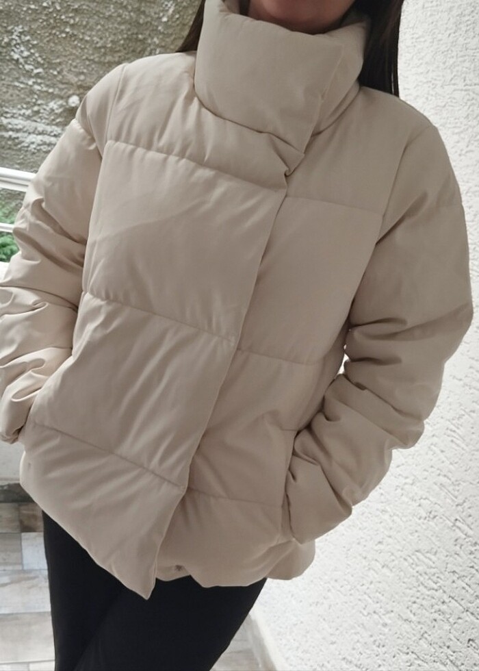 Koton marka dışı deri mont - Görsel 3