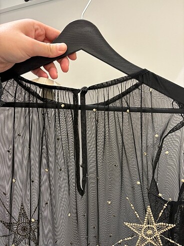 s Beden siyah Renk H&m elbise