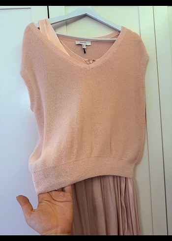 ipekyol 3'lü takım, elbise süveter ve gömlek - Görsel 7