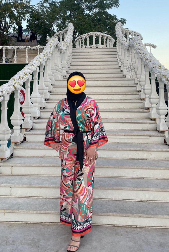 mianotte marka Çok Renkli Kadın Kimonolu takım - Görsel 2