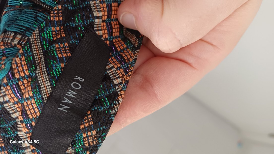 roman işlemeli, Renkli Bohem Uzun Etek - Görsel 2