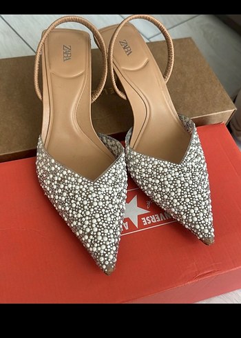 37 Beden Zara topuklu aykkabı