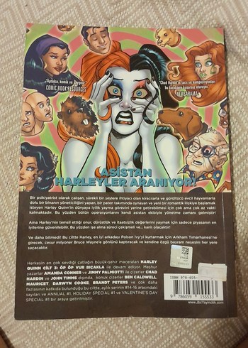  Beden Renk Harley Quinn Cilt 3 - Vur Bıçakla