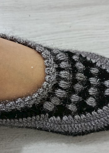 El Örgüsü Çeşitli Renklerde Patik Modelleri - Görsel 14