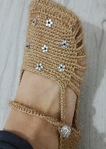 El Örgüsü Çeşitli Renklerde Patik Modelleri - Görsel 11