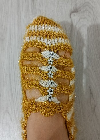 El Örgüsü Çeşitli Renklerde Patik Modelleri - Görsel 8