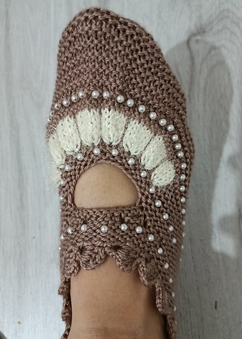 El Örgüsü Çeşitli Renklerde Patik Modelleri - Görsel 15