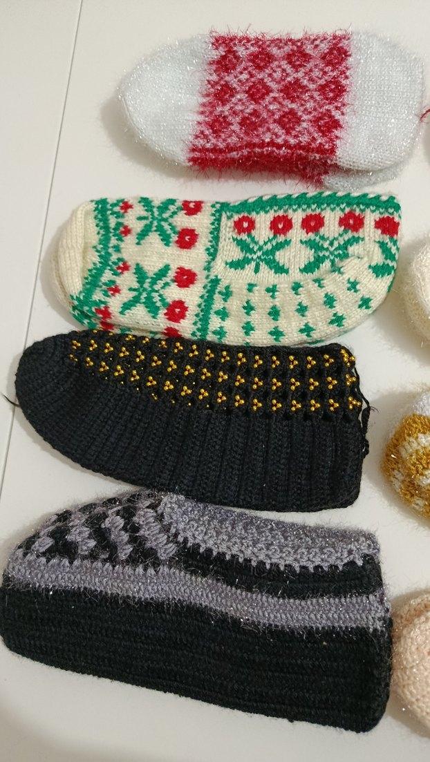 El Örgüsü Çeşitli Renklerde Patik Modelleri - Görsel 5