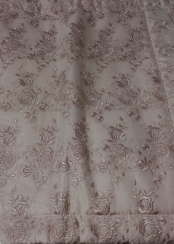 Nakışlı Pembe Yatak Örtüsü - Görsel 3