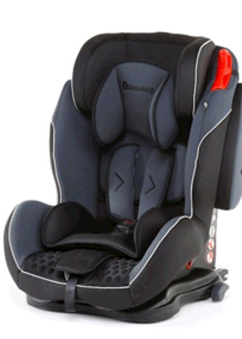 Huyda Siyah Gri Çocuk Araç Koltuğu - Görsel 3