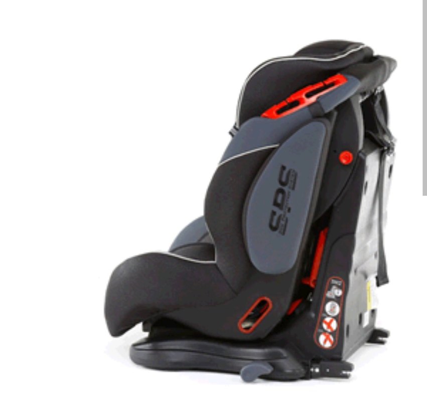 Huyda Siyah Gri Çocuk Araç Koltuğu - Görsel 4