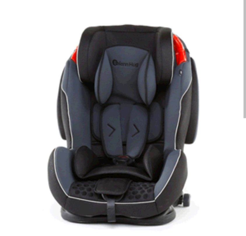 Huyda Siyah Gri Çocuk Araç Koltuğu - Görsel 2
