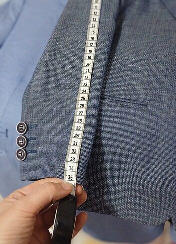 18-24 Ay Beden mavi Renk Blazer Ceket