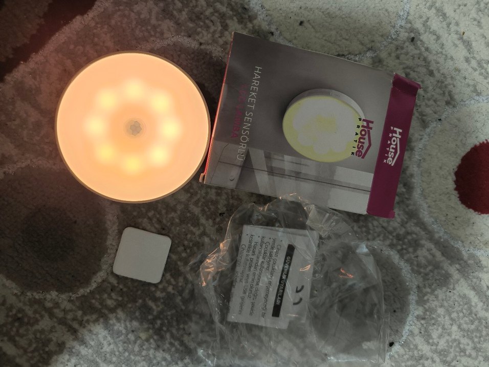 Hareket Sensörlü LED Lamba - Görsel 2