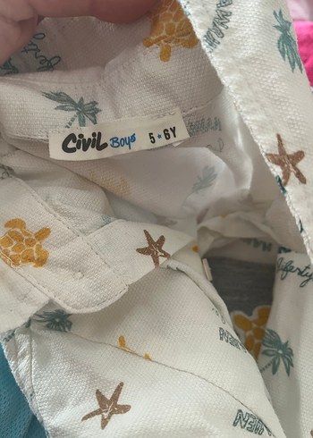 Erkek Çocuk civil gömlek 2 adet - Görsel 5