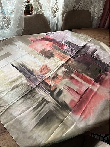 Dört adet tafta eşarp tek fiyat - Görsel 3