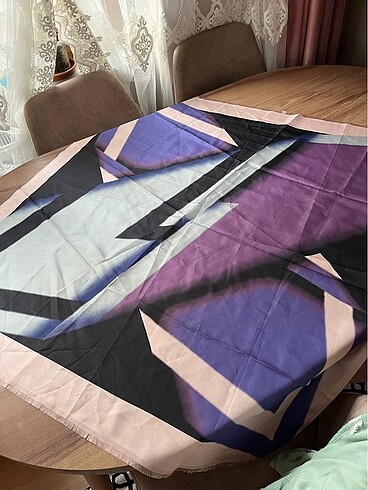 Dört adet tafta eşarp tek fiyat - Görsel 5
