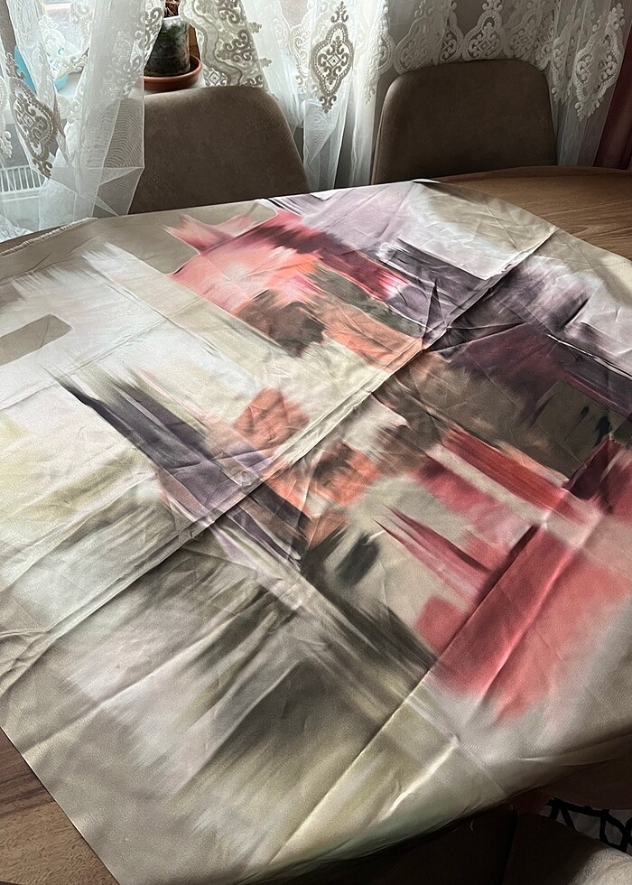 Dört adet tafta eşarp tek fiyat - Görsel 3