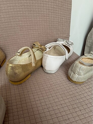 Kız çocuk abiye ayakkabı 3 adet - Görsel 5