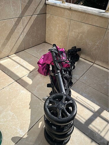Joie marka baston bebek arabası - Görsel 5
