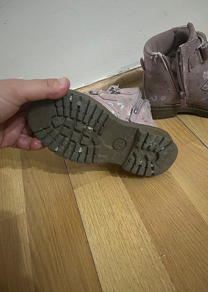 Çocuk kışlık su geçirmez dişli cat bot - Görsel 4