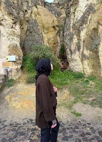 Be Blue Kahverengi Soft Kazak - Görsel 2