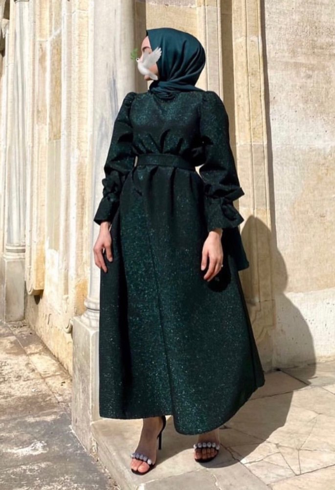 Meliha Tarhanacı Abiye Elbise - Görsel 2