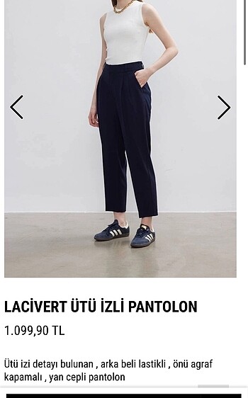 Be Blue Ütü İzli Pantolon