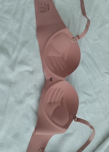 Pembe Minimalist Midi Sütyen - Görsel 2