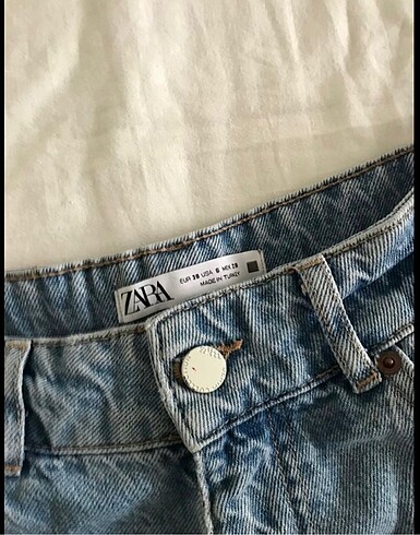 38 Beden mavi Renk Zara jean pantolon