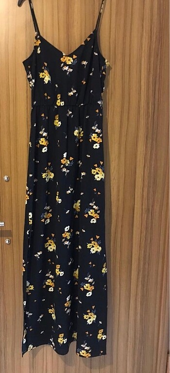 s Beden H&M uzun günlük elbise