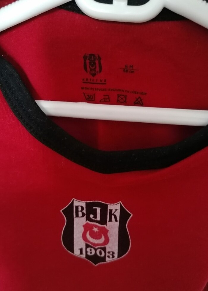Lisanslı Beşiktaş Bebek Badi/ Zıbın - Görsel 2