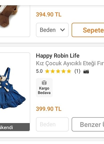 Ayıcıklı Kot Elbise / Salopet - Görsel 5