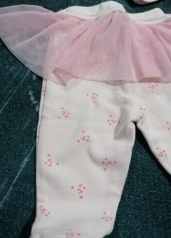 Tütülü Pantalon ve Bere Eldiven Seti - Görsel 8