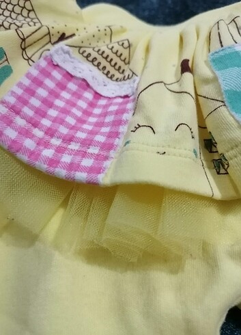 Tütülü Pantalon ve Bere Eldiven Seti - Görsel 9