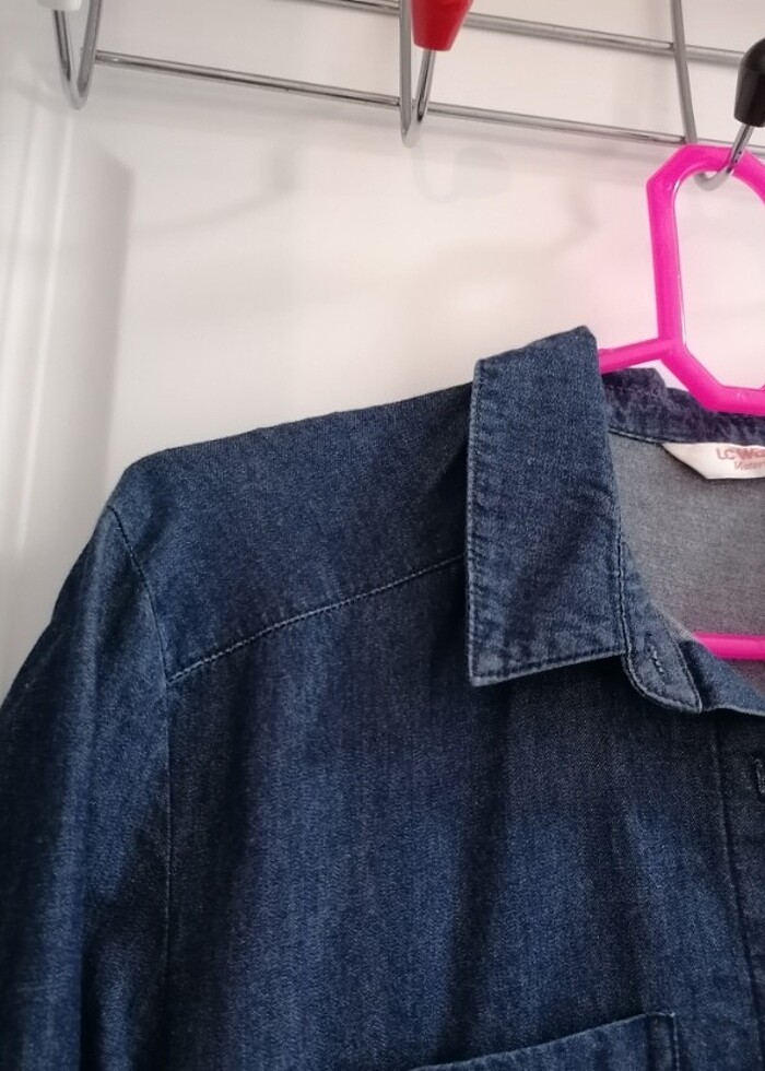 Hamile Uzun Kot Elbise - Görsel 5