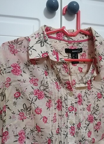 Çiçekli Kadın Gömlek  - Görsel 6