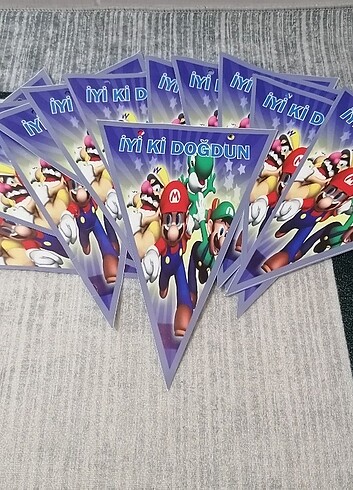 Super Mario Doğum Günü Seti - Görsel 5