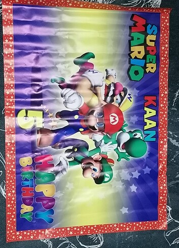 Super Mario Doğum Günü Seti - Görsel 6