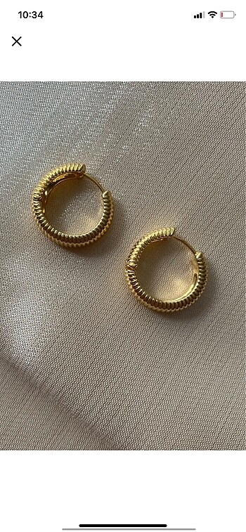 Gold küpe
