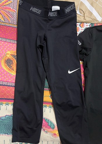 Nike Siyah Spor Tayt