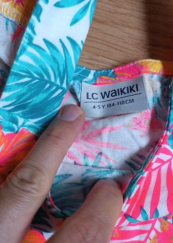 LC Waikiki Renkli Çiçekli Bebek Kız Takımı
