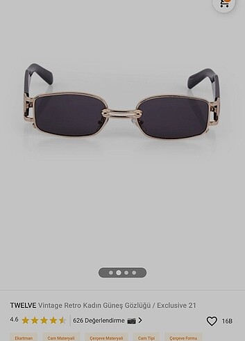 twelve güneş gözlüğü  - Görsel 3