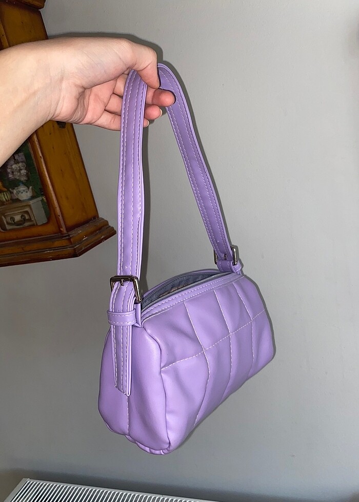 mor çanta - Görsel 2