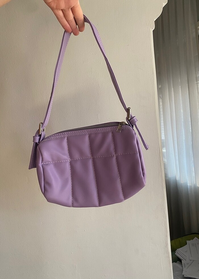 mor çanta - Görsel 3