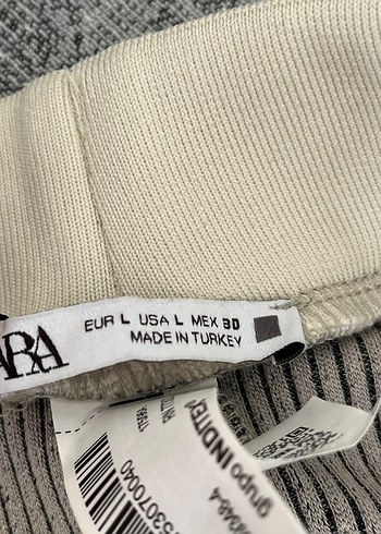 Gri Uzun Hamile Piliseli Etek - Görsel 2